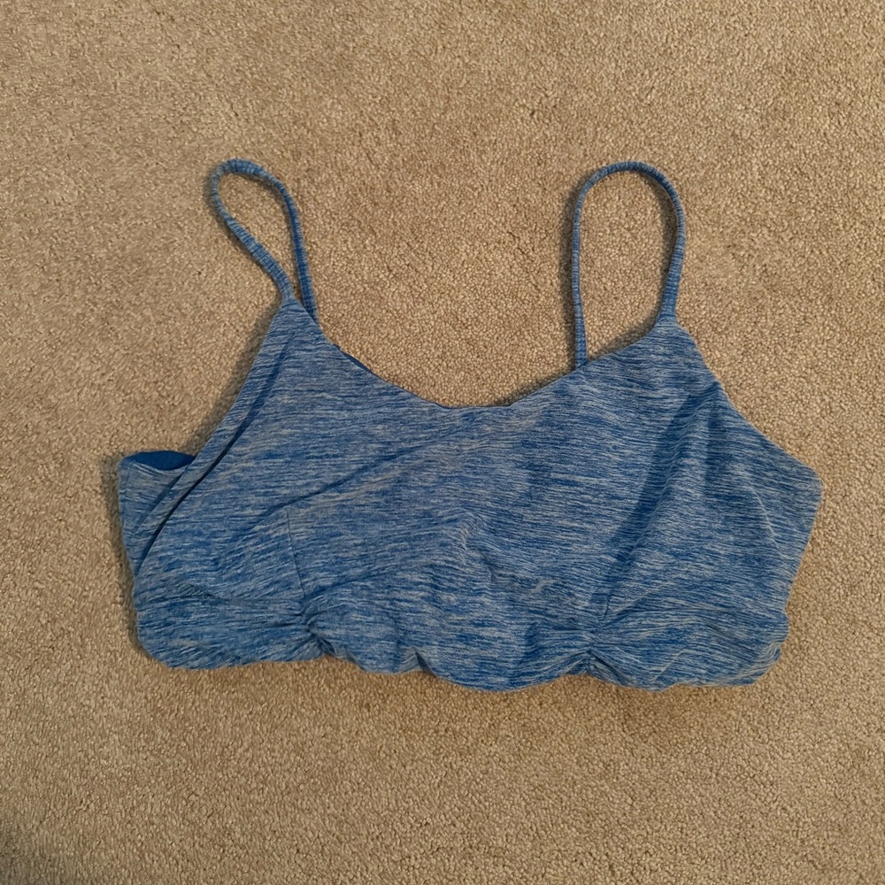 Sincerely Jules Blue Sports Bra